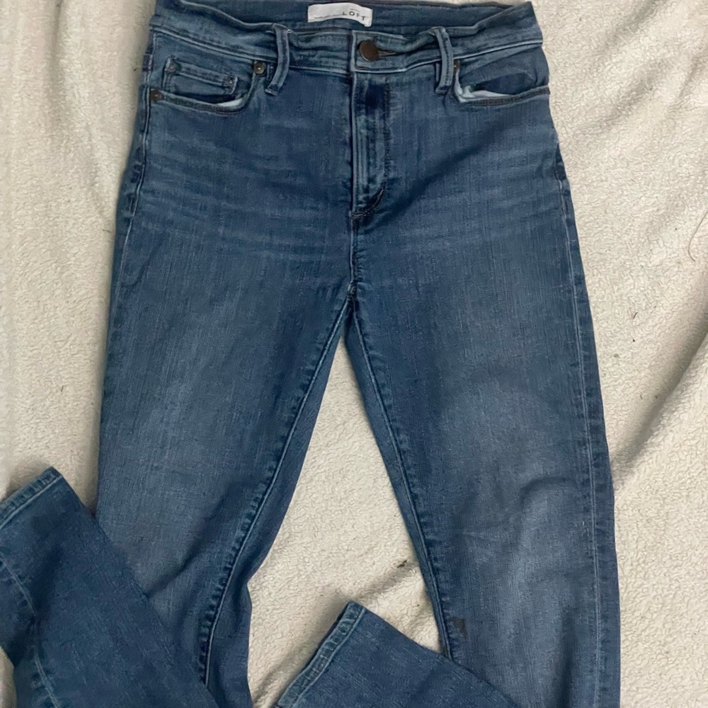 high waisted skinny jeans